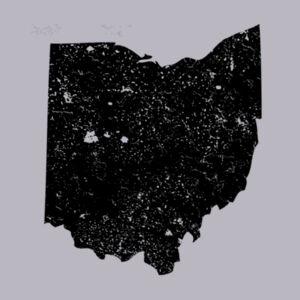 Distressed Ohio - Youth Heavy Blend Crewneck Sweatshirt Design