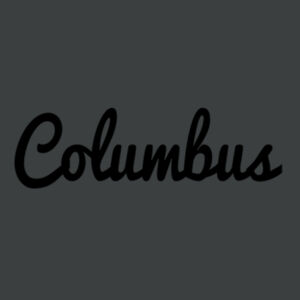 Columbus - Ladies Tri-Blend 3/4 Sleeve T Design