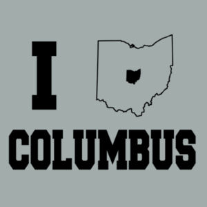 I Heart Columbus - Youth Fan Favorite Fleece Pullover Hoodie Design