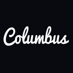 Columbus - Ladies Long Sleeve V-Neck T Design