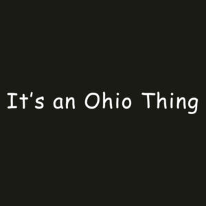It's an Ohio Thing - Ladies Vintage Long Sleeve 50/50 T Design