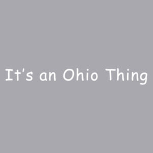 It's an Ohio Thing - Juniors Lightweight Raglan Sweatshirt Design
