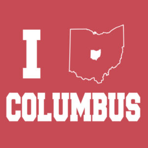 I Heart Columbus - Ladies Tri-Blend T Design